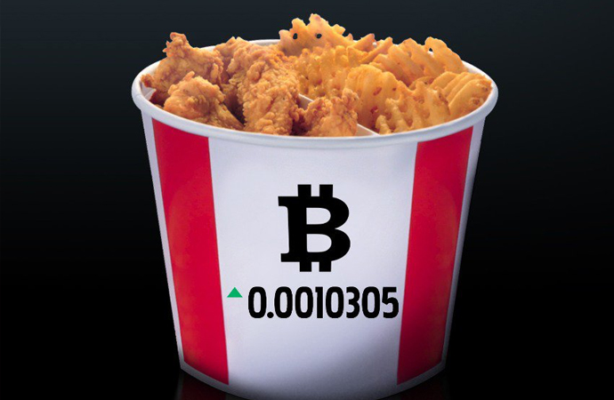 Bitcoin tartışması devam ederken, Bitcoin ile tavuk satışı başladı