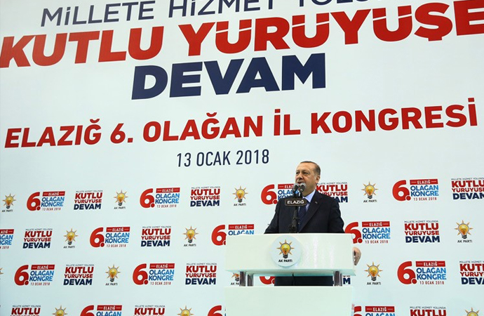 Erdoğan’dan Elazığ’da Nihal Atsız şiiri