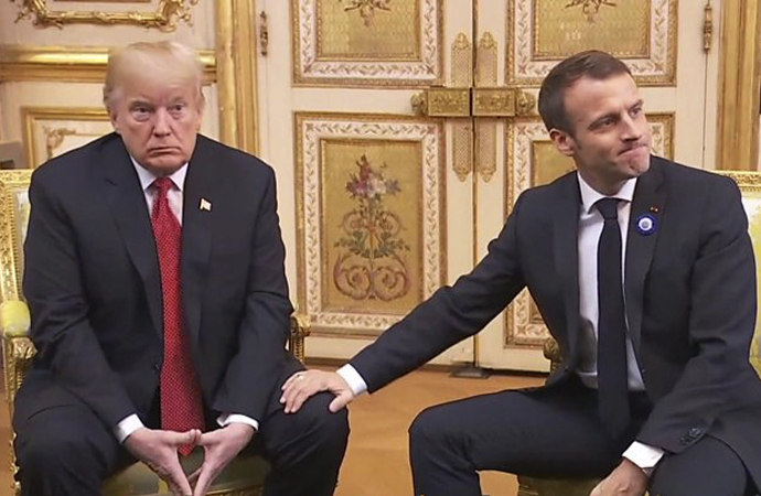 Fransızlar Trump’ın sözlerini sineye çekti!