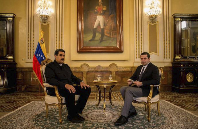 Venezuela Devlet Başkanı, Cüneyt Özdemir’e konuştu