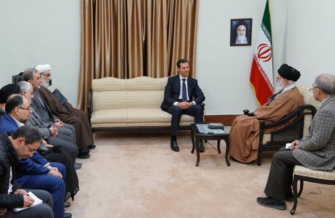 Esed Tahran’da Hamaney ve Ruhani ile görüştü