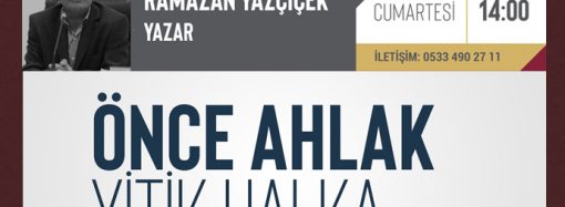 Ramazan Yazçiçek, bugün İktibas’ta