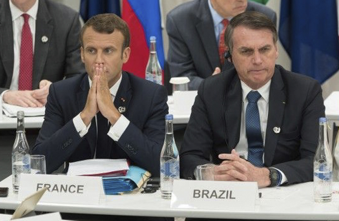 Brezilya devlet başkanı, Fransa cumhurbaşkanı için ‘sömürgeci zihniyete sahip’ dedi