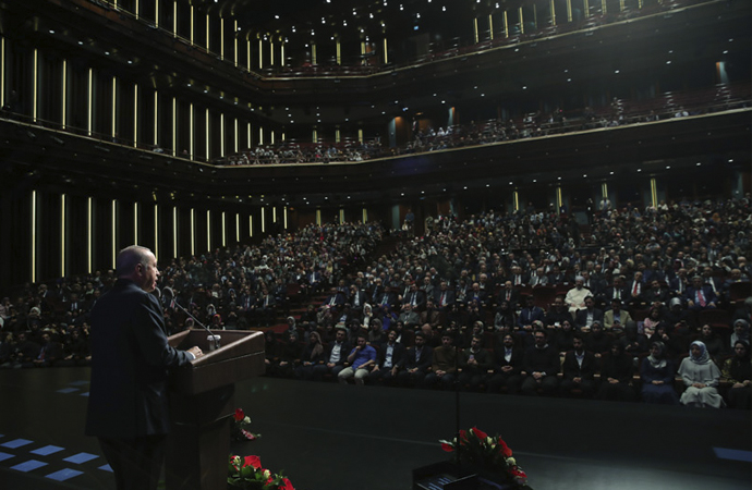 Erdoğan, Ankara İlahiyat’ın kutlama töreninde konuştu