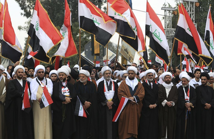 Mukteda es-Sadr’dan ABD’ye karşı dev gösteri