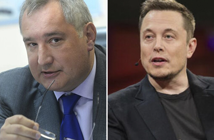 Roscosmos ile SpaceX patronları arasında tartışma