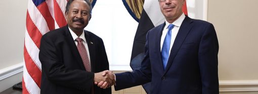 Sudan başbakanı Hedasi Barajı için ABD ile görüştü
