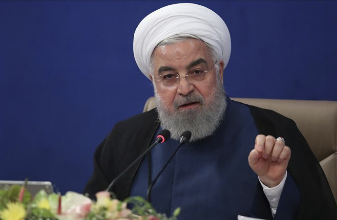 Ruhani: ABD ve İsrail, İran halkı ile rejimi arasında tefrika çıkarmak istiyor