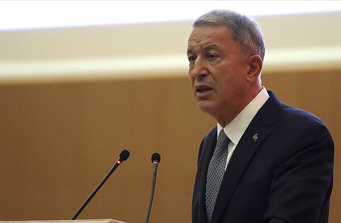 Bakan Akar: ‘Ayasofya camiinin açılması tamamen Türkiye Cumhuriyeti’nin egemenlik hakkıdır’