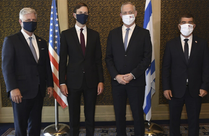 Amerikan heyeti Netanyahu ile görüştü