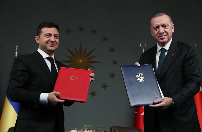 Erdoğan-Zelenskiy görüşmesine ilişkin ortak bildiri