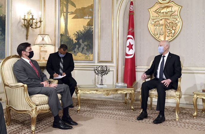Tunus ile ABD arasında askeri iş birliği için imzalar atıldı