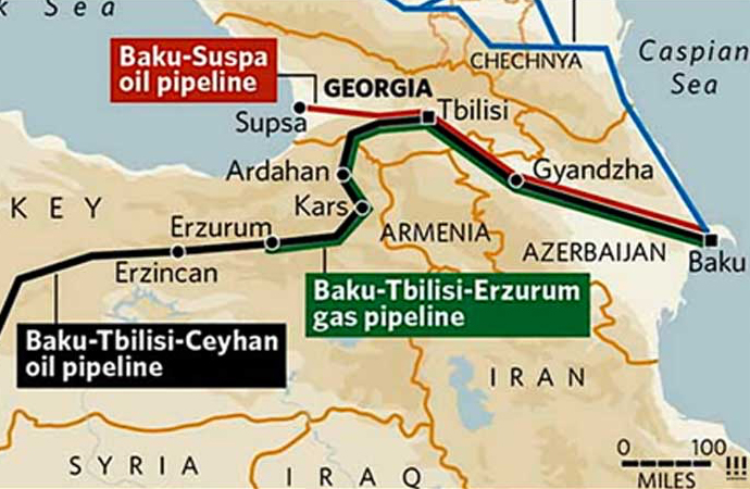 Ermenistan’ın hedefi Türkiye-Azerbaycan enerji güvenliği