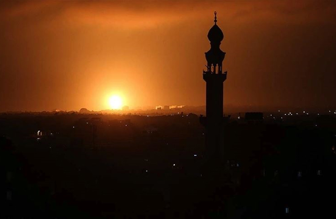 İsrail, Gazze’ye hava saldırısı düzenledi