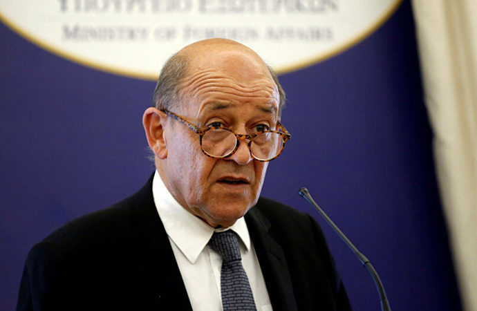 Fransa Dışişleri Bakanı Le Drian, İran’ı uyardı