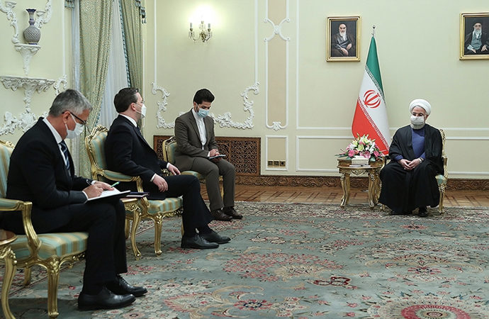 Ruhani: Ekonomik iş birliğinde yeni bir ortam oluşacak