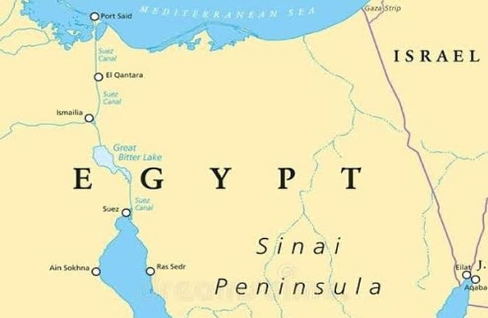 İsrail-Mısır sınırında Süveyş’e alternatif kanal projesi