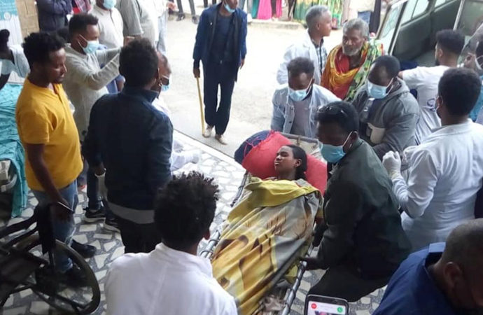 Etiyopya’da “pazar yerine” hava saldırısı