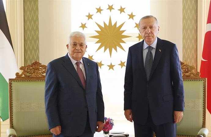 Erdoğan-Mahmud Abbas görüşmesi