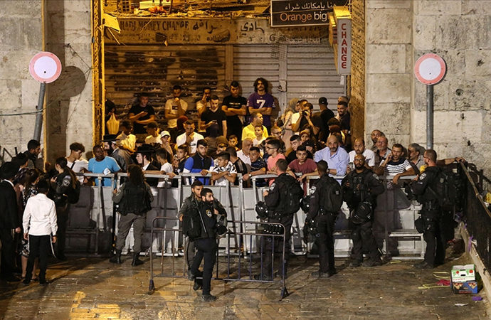 İsrail, Şam Kapısı’nı “kapalı askeri bölge” ilan etti