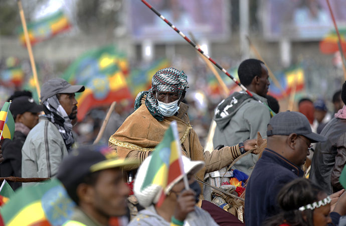 Etiyopya’da Tigray karşıtı protesto