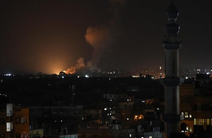 Gazze yine saldırıya uğradı
