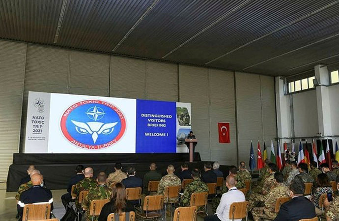 Antalya’da Nato tatbikatı sürüyor
