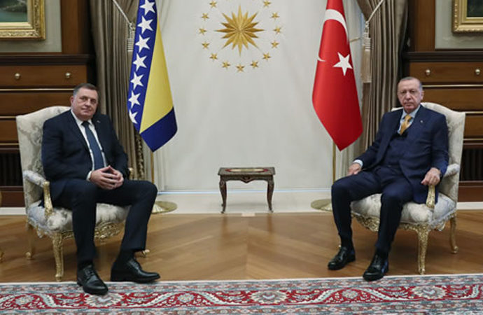 Erdoğan-Milorad Dodik görüşmesi