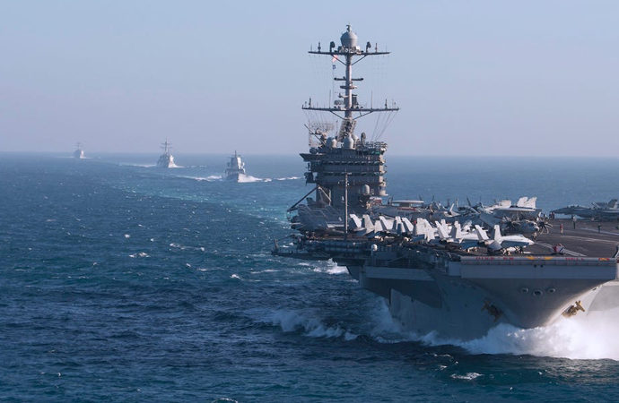 Pentagon, uçak gemisini Akdeniz’de tutmaya karar verdi