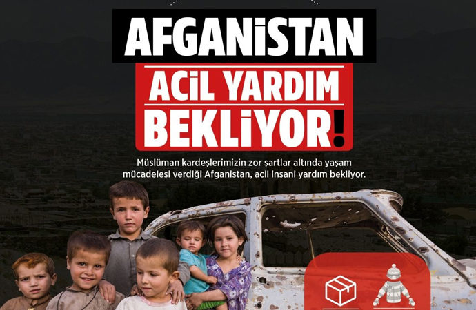 Afganistan’a yardım kampanyası
