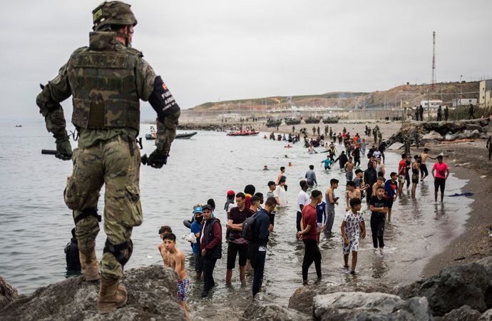 Bu yıl İspanya kıyılarına ulaşmaya çalışan 1255 göçmen denizde can verdi