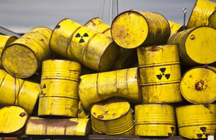 Ruslardan kalan 418 milyon ton radyoaktif atık