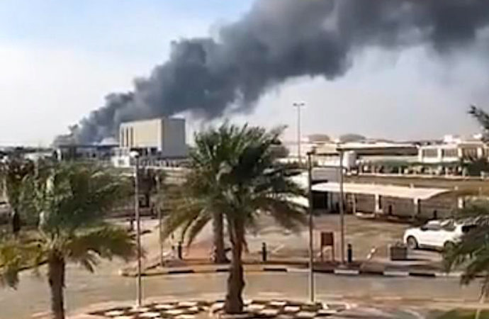 BAE’nin başkenti Abu Dabi’de drone saldırısı