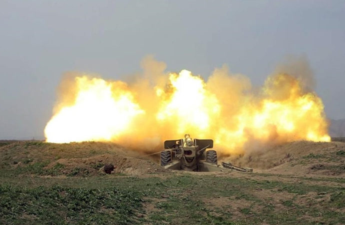Ermeni ordusu Azerbaycan mevzilerine ateş açtı