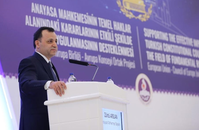 AYM Başkanı Arslan: 66 bin bireysel başvuru bekliyor, 2022’de sayı daha da artacak