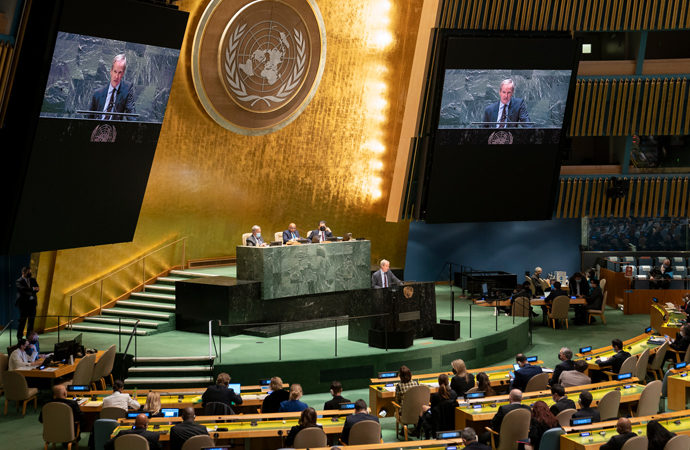 BM Genel Kurulunda 35 ülke Rusya’ya karşı çekimser kaldı