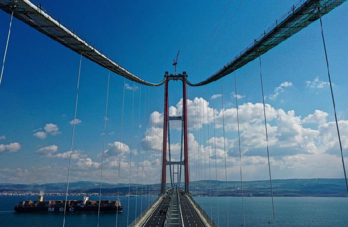 Çanakkale köprüsü teknik özellikleri