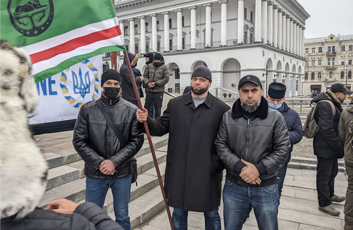 Ukrayna’da Çeçenler Kadirov güçlerine karşı