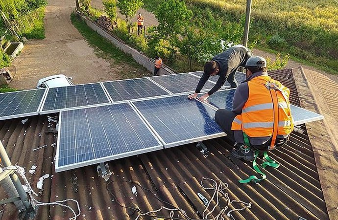 Orman köylüsüne güneş enerjisi desteği