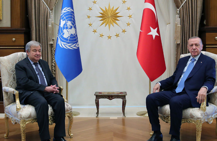 Guterres, Rusya ziyareti öncesi Ankara’da