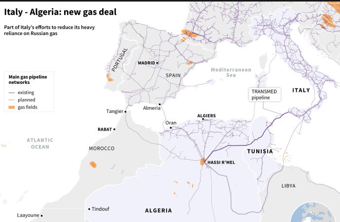 İtalya, yeni enerji kaynakları için Afrika’ya yöneliyor