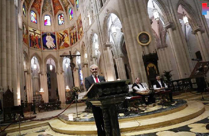 Türkiye Büyükelçiliği, Madrid’deki Almudena Katedrali’nde konser düzenledi