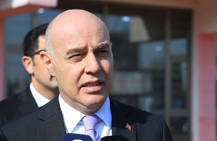 Türkiye’nin Bağdat Büyükelçisi, Musul valisini ziyaret etti