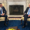 Yunanistan Başbakanı Beyaz Saray’da ağırlandı
