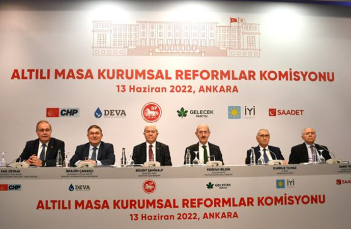 Altılı masa ‘ekonomi reformu’ için ne öneriyor?