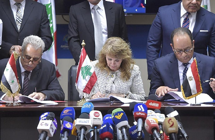 Mısır, Lübnan ve Suriye doğalgaz anlaşması imzaladı