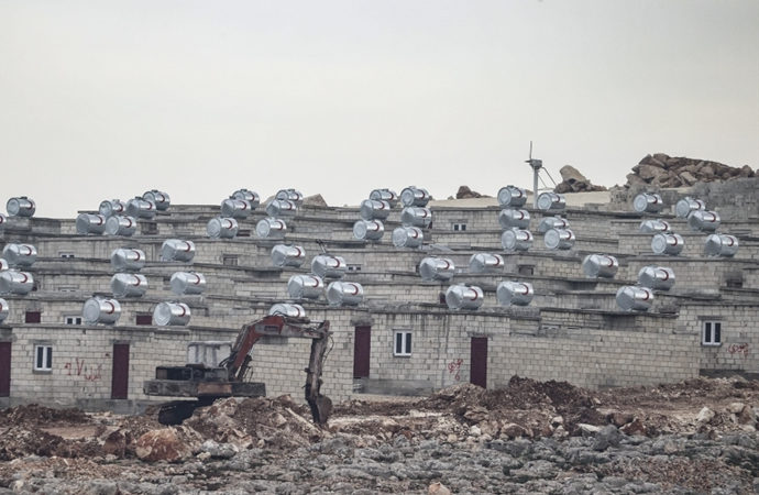 Suriye’de yapılan briket evlere ilişkin AFAD’dan açıklama