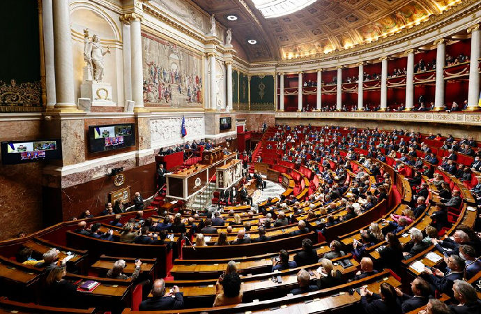 Fransa meclisinde nazi selamına ne ceza verildi?