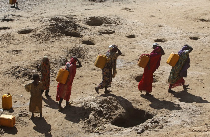 Somali kıtlığın eşiğinde