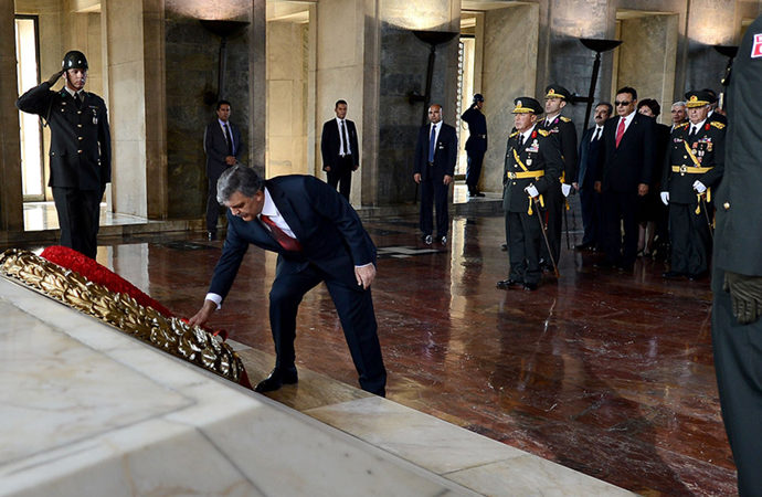Abdullah Gül tören fotoğraflarını paylaştı